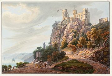Kasteel Rheinstein, eigendom van Z.K.H. Prins Frederik van Pruisen, Johann Ludwig Bleuler