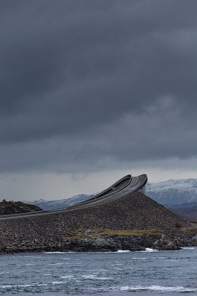 Paysage d'hiver de la Norvège par marcel wetterhahn