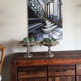 Photo de nos clients: La salle de piano par William Linders, sur toile