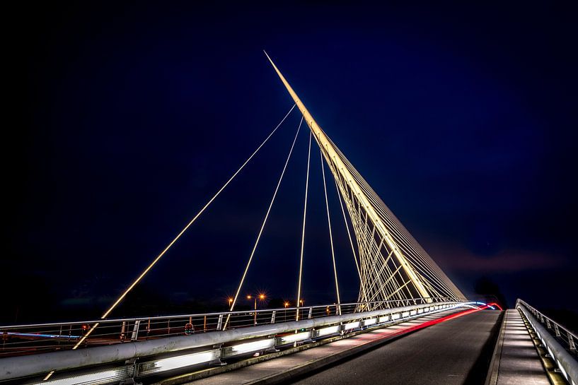 Calatrava-Brücke Die Harfe von Jolanda van Straaten