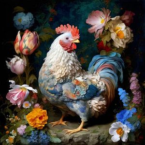 Fancy Chicken by Jacky