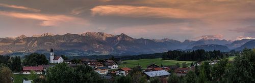 Panorama Ofterschwang - Bavaria by Mart Houtman