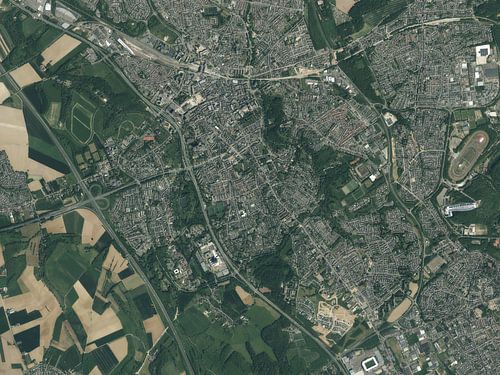 Luchtfoto van Heerlen