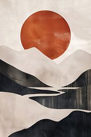 Japandi-Landschaft von It starts with Art