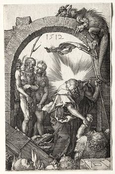 Christus in het voorgeborchte, Albrecht Dürer