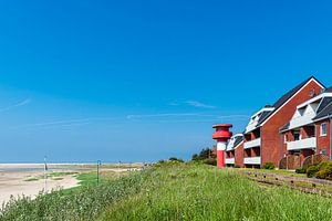 Strand und Promenade in Wittdün auf der Insel Amrum