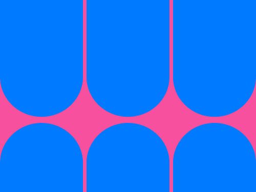 Abstracte moderne geometrie in neonkleuren