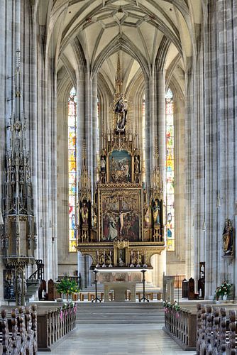 Dinkelsbühl, laatgotische kerk