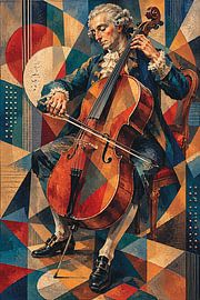 Painting of the composer Luigi Boccherini. by Johannes