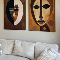 Klantfoto: Afrika (gezien bij vtwonen) van Imagine, als ArtFrame