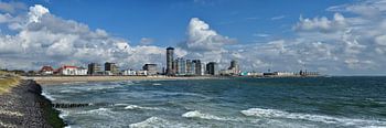 Panorama Skyline et Beach Boulevard Vlissingen