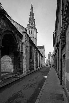 Oude centrum Dijon Frankrijk van Peter Bartelings