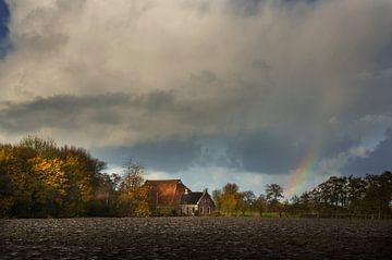 Bauernhof bei Eenum in Groningen von Bo Scheeringa Photography