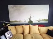 Kundenfoto: Albert Cuyp. Blick auf die Maas bei Dordrecht
