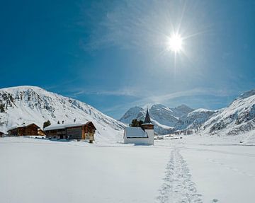 Sertigtal, Davos, Graubünden, Zwitserland van Rene van der Meer