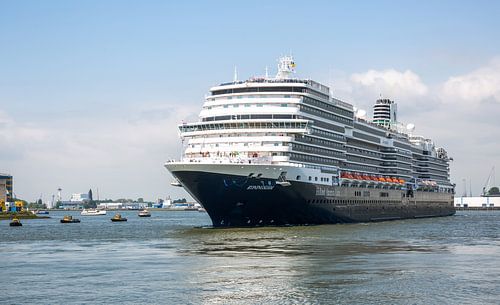 Die MS Koningsdam in Rotterdam von MS Fotografie | Marc van der Stelt
