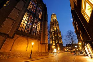 Domkerk en Domtoren in Utrecht (3) van Donker Utrecht