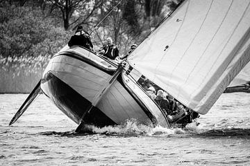 Skûtsje Three Brothers de Gorredijk on Langweerder Wheels sur ThomasVaer Tom Coehoorn