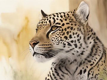 Resting cheetah