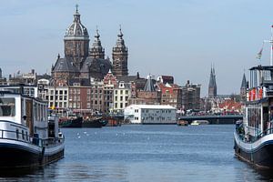 Zicht auf Sint Nicolaasbasiliek