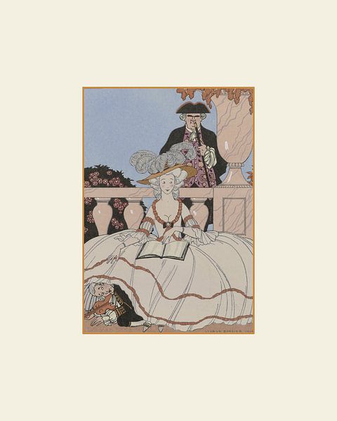 Femme Fatale | Impression de mode Art Déco historique | Publicité Vintage par NOONY