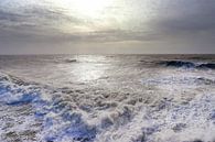 Storm op zee ( Vlissingen) van Els Fonteine thumbnail
