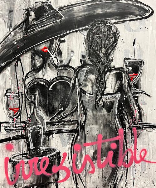 Irresistible - by Geoffrey Wijn (Wine) by Geoffrey Wijn - WINE ART GALLERY