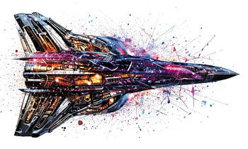 Vechter zweefvliegtuig