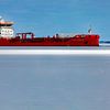 La traversée glaciale du pétrolier sur Holger Felix