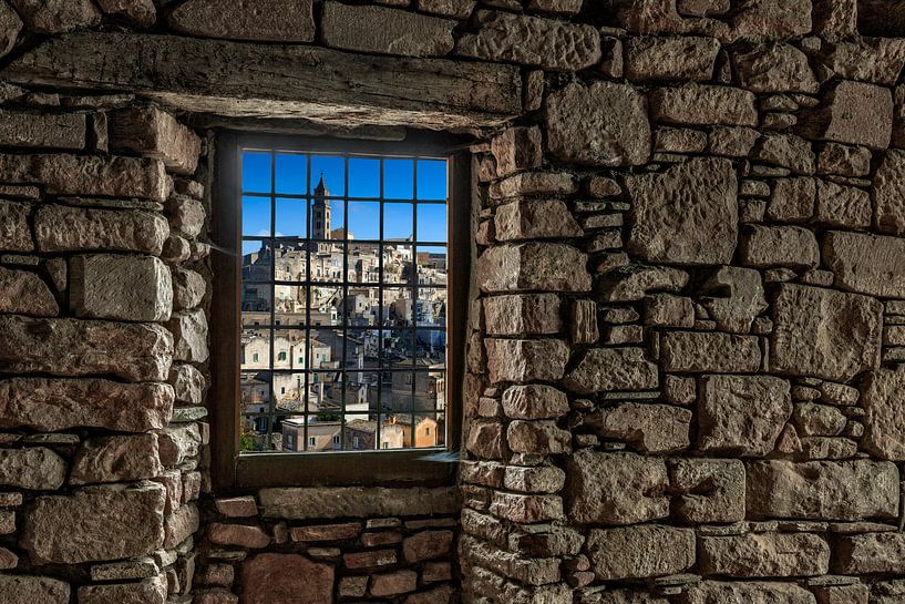 Blick auf Matera von Jürgen Wiesler