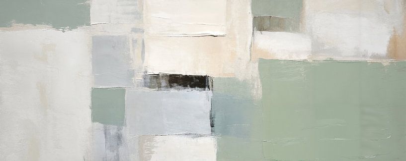 Grün-Blau 174,63 von ARTEO Gemälde