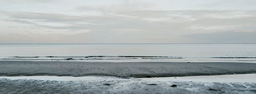 Panorama op het strand van Usedom