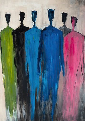 Personnes en couleur | Personnes en couleur abstraites