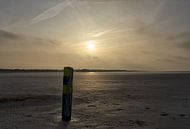 Strand in Sankt Peter Ording von Angelika Stern Miniaturansicht