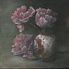 Stillleben mit Tulpen von Helga Pohlen - ThingArt
