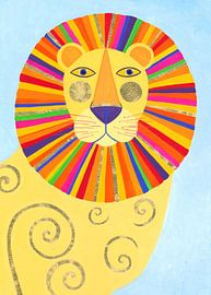 Couleurs artistiques Lion sur Isabelle Brent