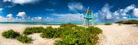 Caribisch strand op het eiland Bonair in het Caribisch gebied. van Voss Fine Art Fotografie thumbnail