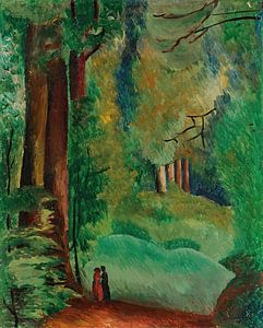 Moïse Kisling - Ville-d'Avray (1917)