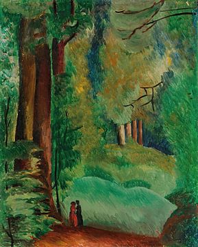 Moïse Kisling - Ville-d'Avray (1917) van Peter Balan