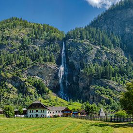 Fallbachfall waterval, Maltatal, Koschach, Karintië - Kärnten, Oostenrijk, van Rene van der Meer