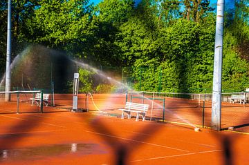 tennisbaan, kleibaan van Norbert Sülzner