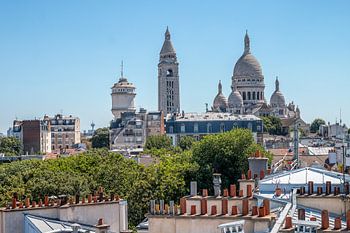 Le Sacrer Coeur depuis les toits 