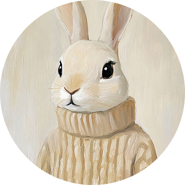 Kerst Konijn Trui van De Mooiste Kunst