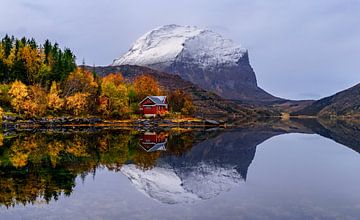 Herfst in Noorwegen van Achim Thomae