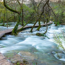 Watervallen in Kroatië van Peter Wierda