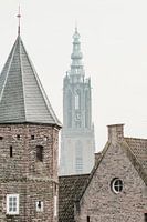 Onze Lieve Vrouwetoren Amersfoort dans la brume