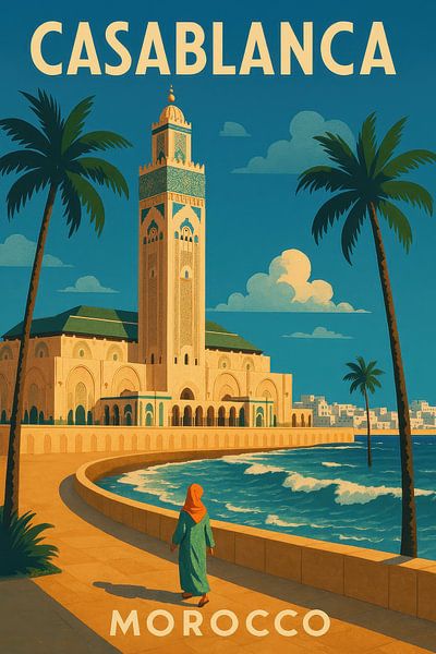 Casablanca von Poster Art Shop