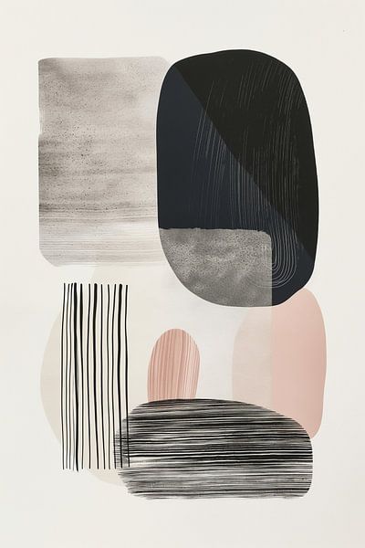 Japandi abstract by Bert Nijholt
