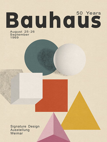 Bauhaus, Signature Edition 3 von Hilde Remerie Fotografie und digitale Kunst