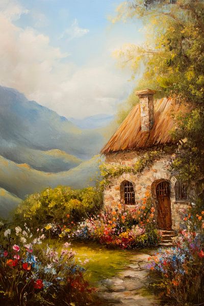 Idyllic country house by Poster Art Shop
